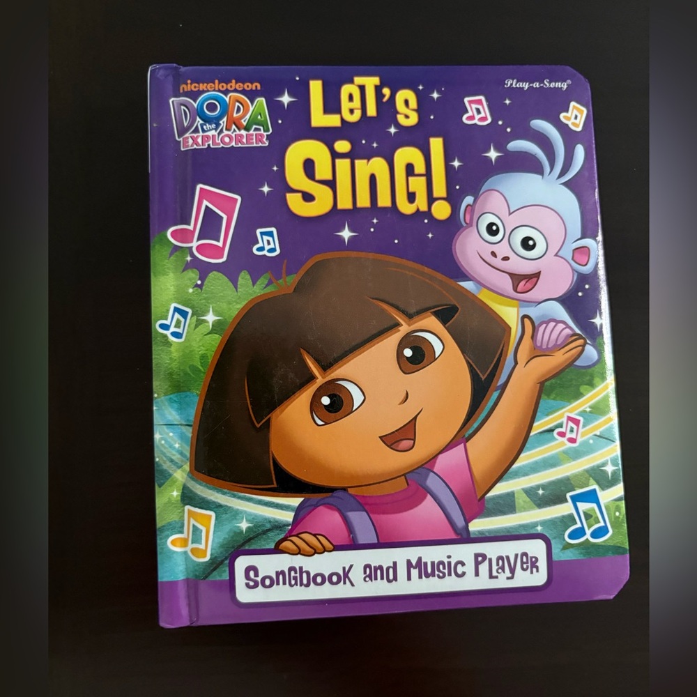 Dora the explorer kids book sing along book brand new